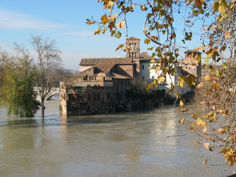 Isola Tiberina ieri