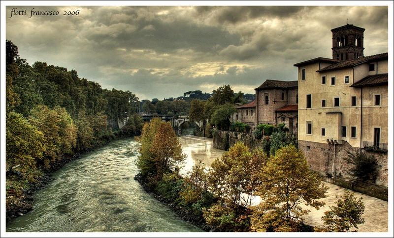 isola tiberina Roma