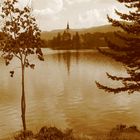 isole lontane e vicine (lago di bled)