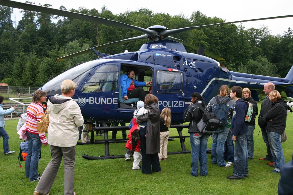 Ispringen 2007 - Fliegerstaffel Süd Bundespolizei