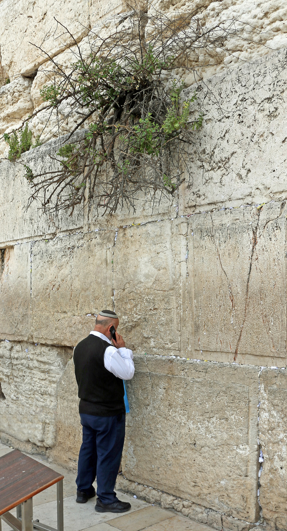 Israel - Jerusalem - Klagemauer  -8-