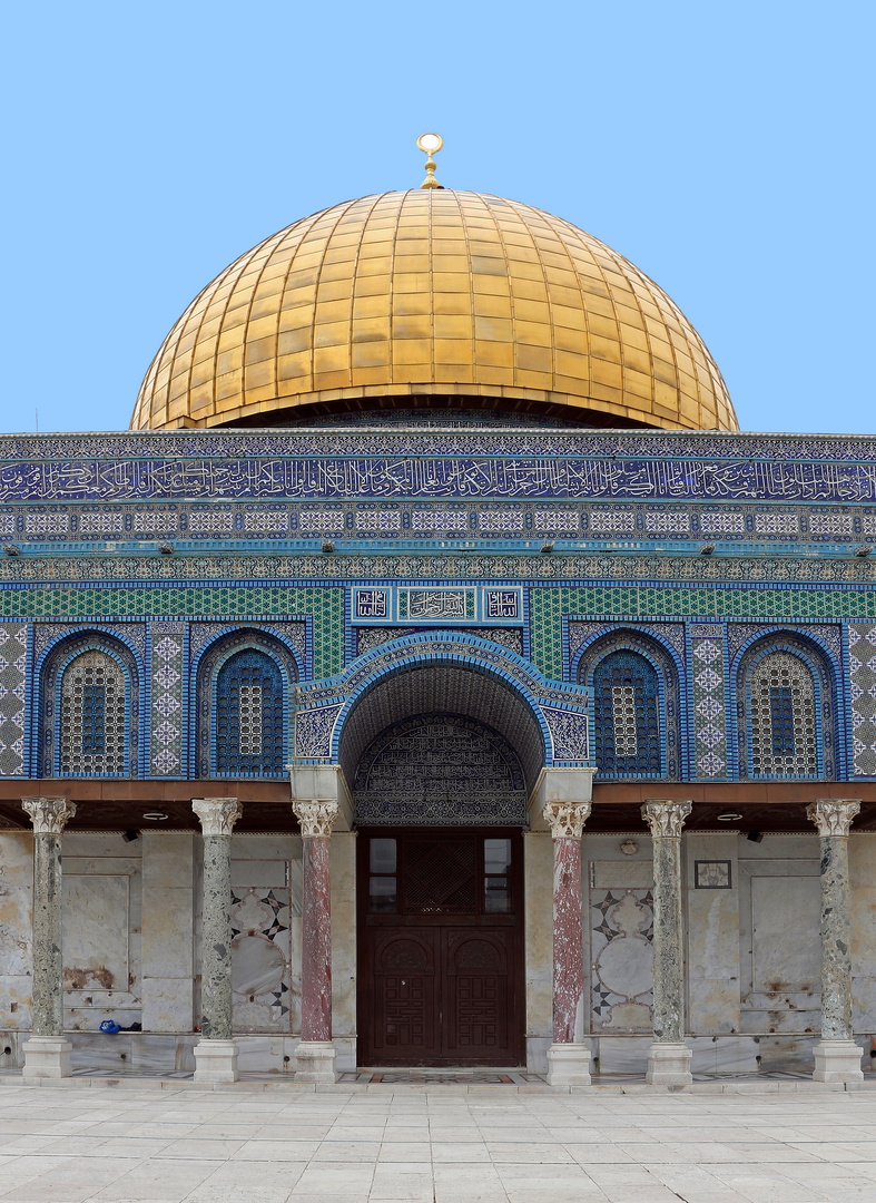 Israel  - Omar-Moschee - Jerusalem  -3-