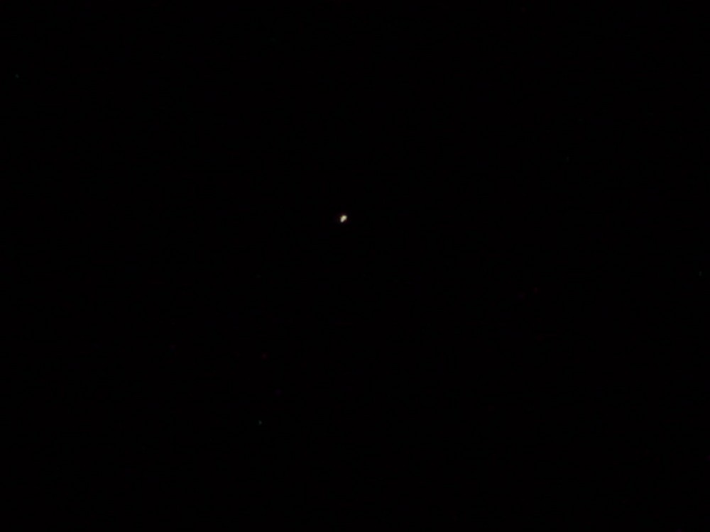 ISS in der Nacht