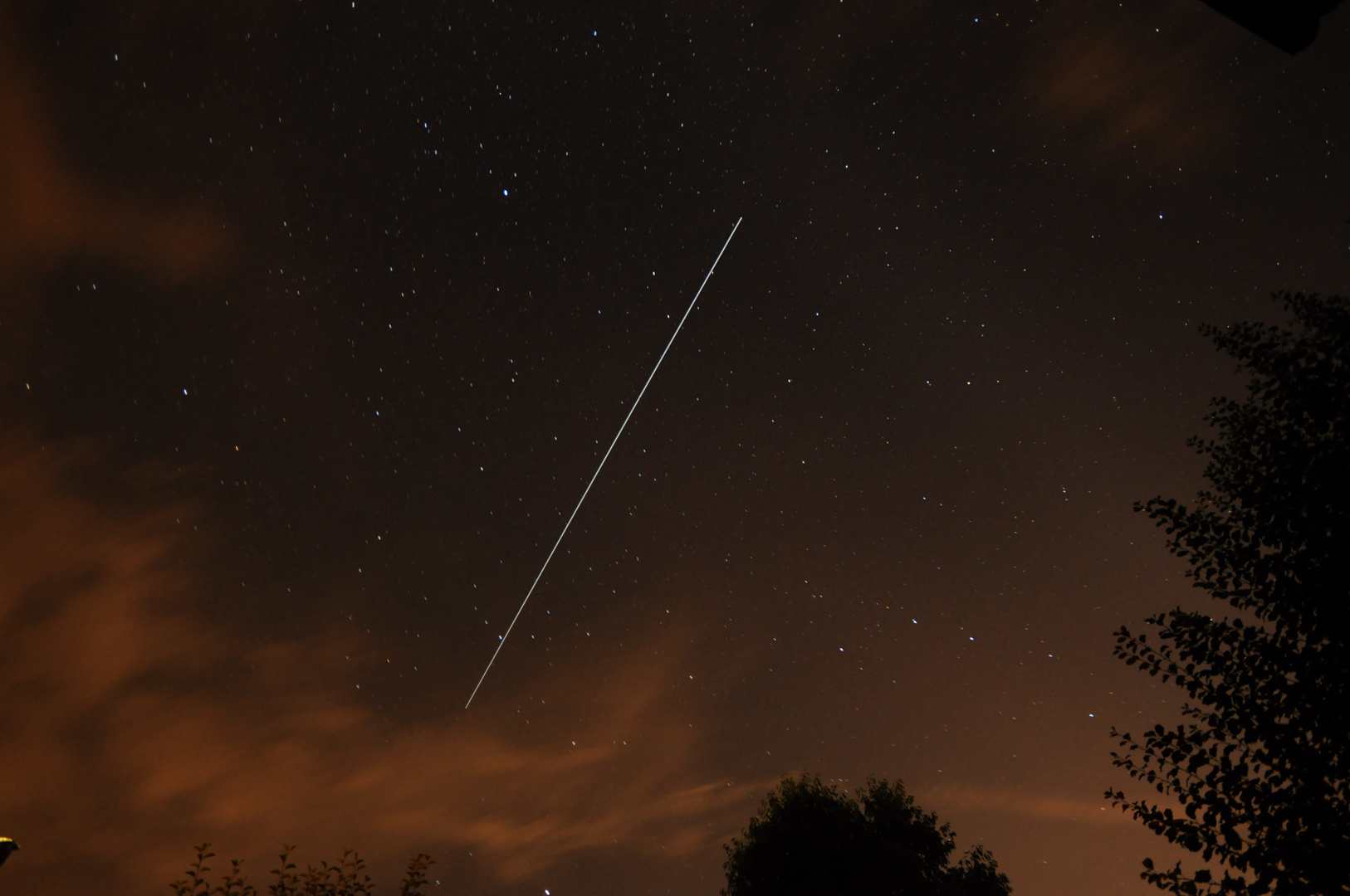 ISS Überflug am 23.05.2013 um 23:15 Uhr