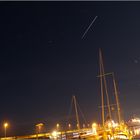 ISS und Mars über Helgoland