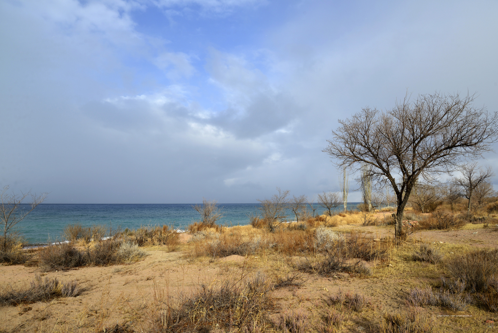 Issyk-Kul in Kirgistan im Winter 2017