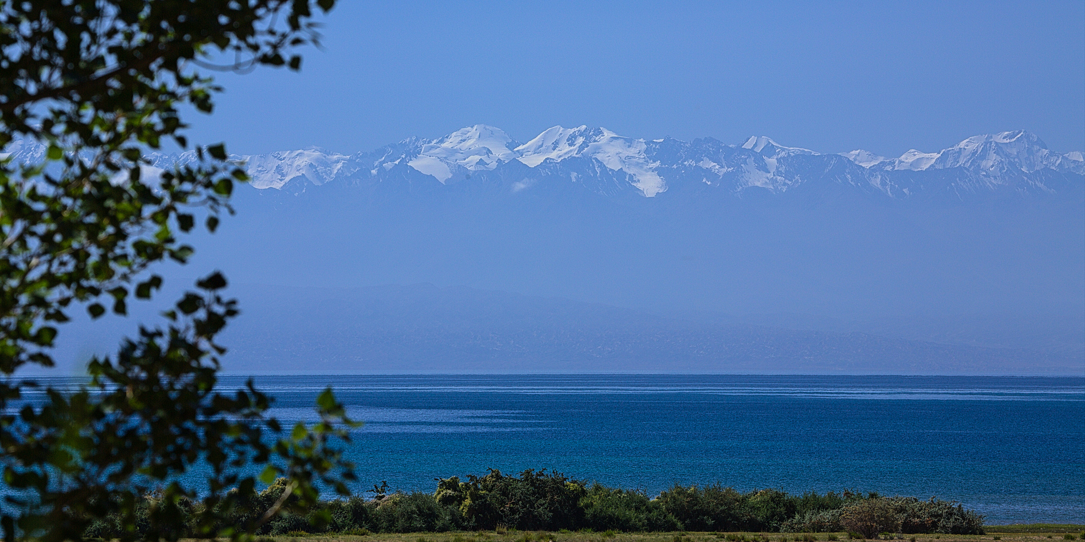 Issyk-Kul-See und Tian Shan Gebirge