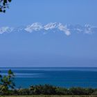 Issyk-Kul-See und Tian Shan Gebirge