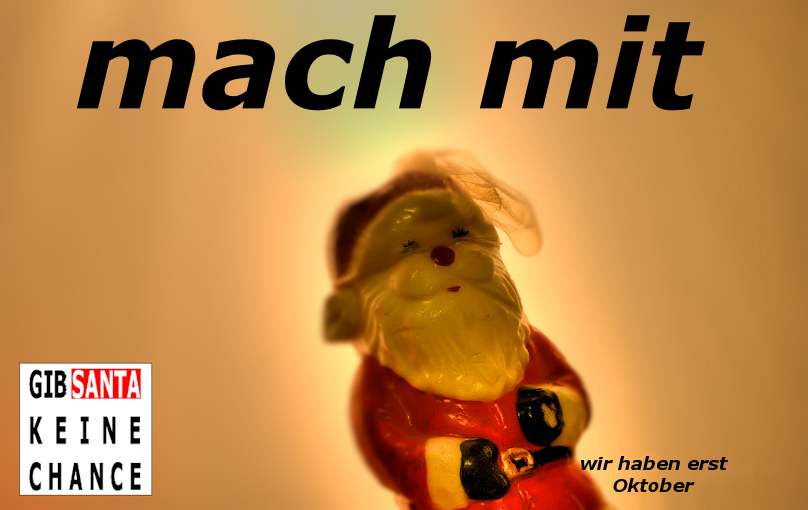 Ist denn schon Weihnachten?