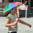 Ist es heiß, iss ein Eis!     Sibiu (Hermannstadt), Rumänien