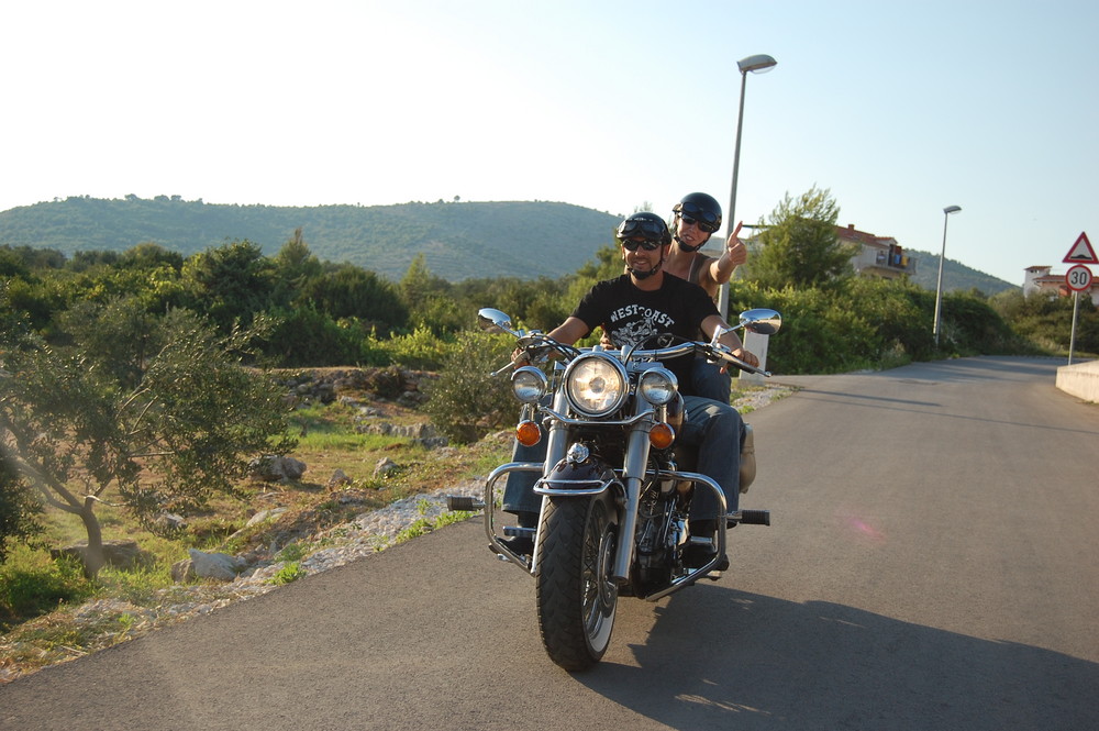 Ist so ein Biker-Leben nicht schön?!