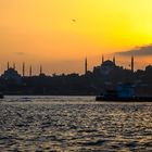 Istanbul bei Sonnenuntergang