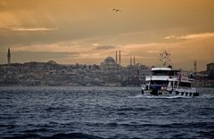 Istanbul bei Sonnenuntergang