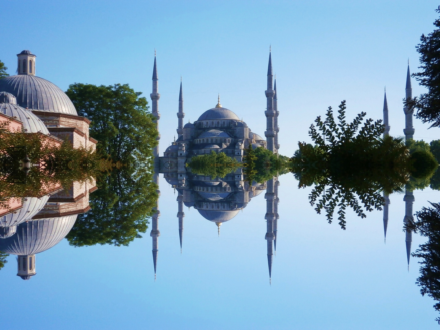 Istanbul-Blaue Moschee od. Sultan-Ahmed-Moschee