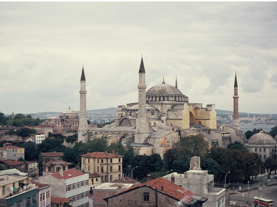 Istanbul Blick auf Hagis Sophia 1984