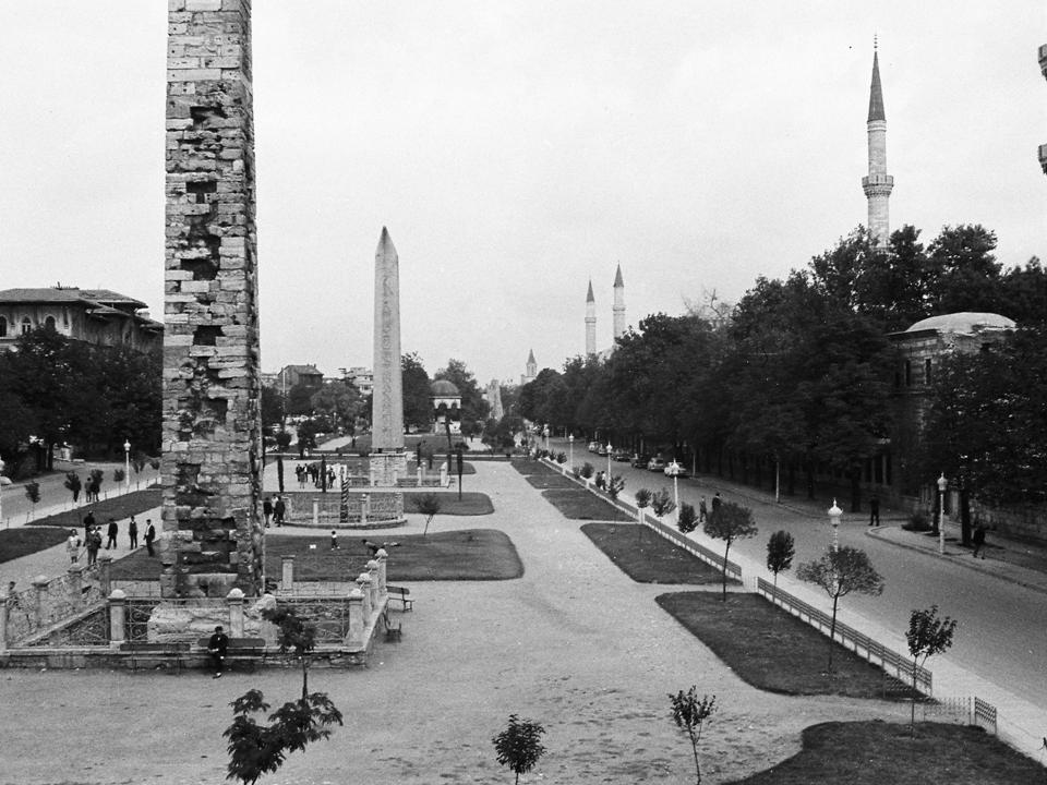 Istanbul Blick auf Hippodrom 1967