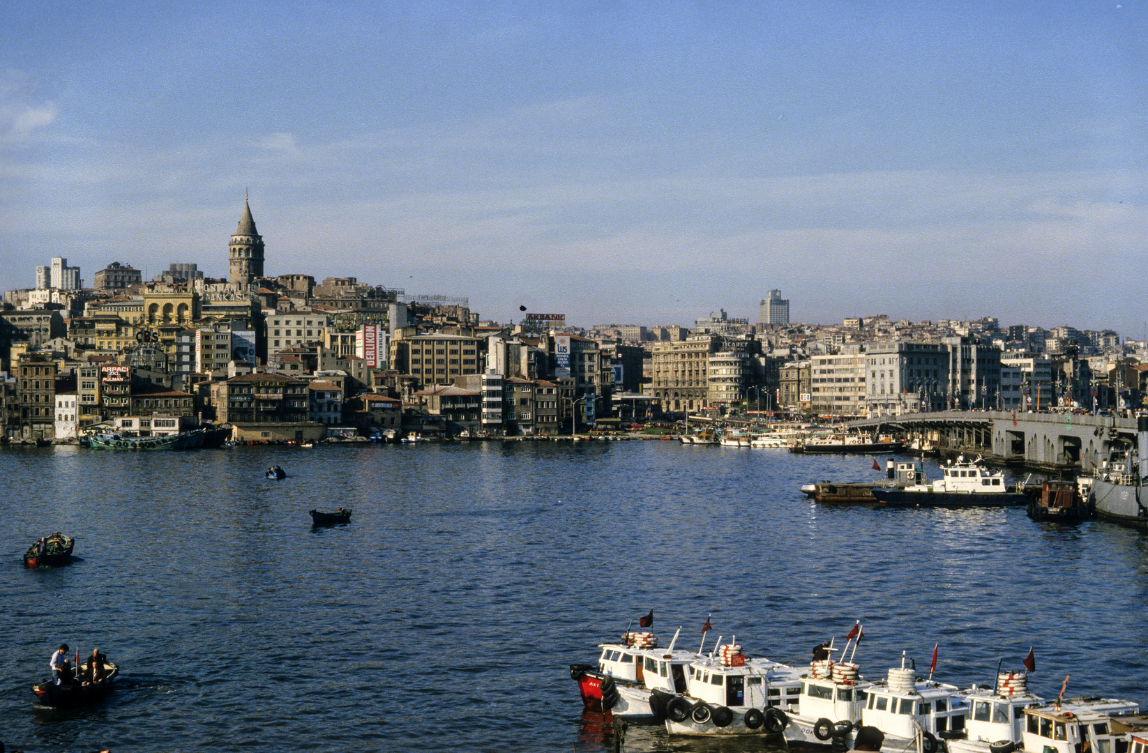 Istanbul - Blick über das Goldene Horn nach Galata