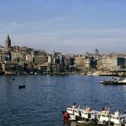 Istanbul - Blick über das Goldene Horn nach Galata