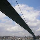 Istanbul Bosporus Brücke die Verbindung zwischen Asien und Europa