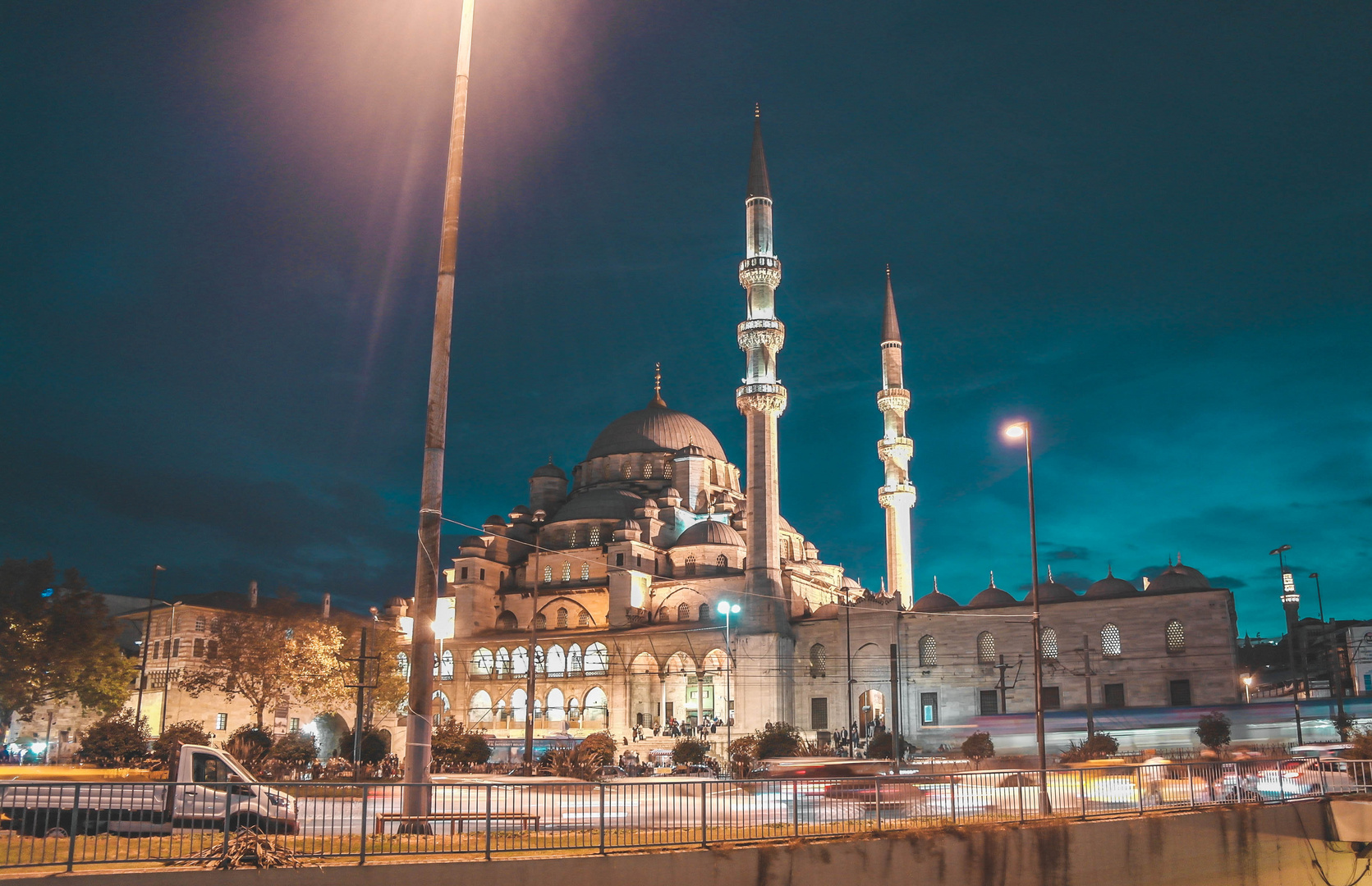 Istanbul by night.