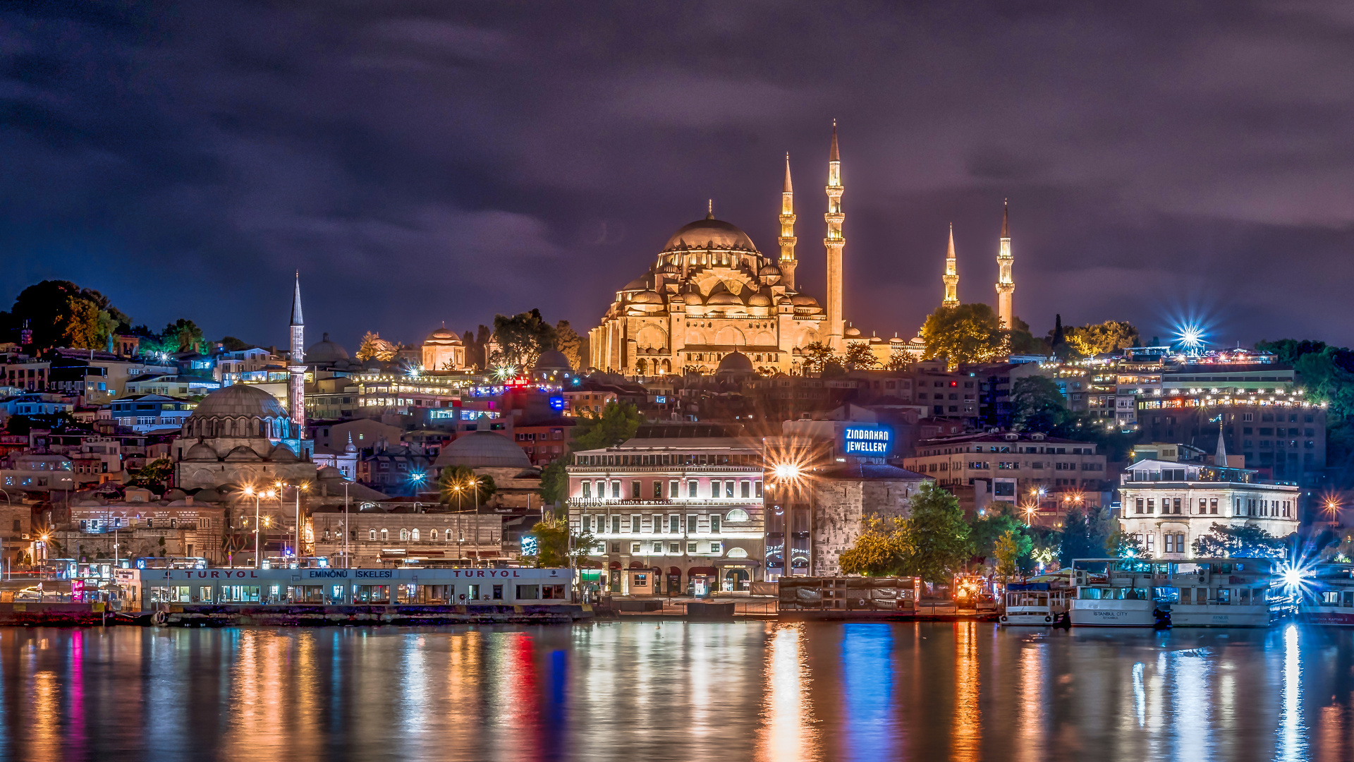 Istanbul die Perle des Orients Foto & Bild | city, night, world Bilder ...