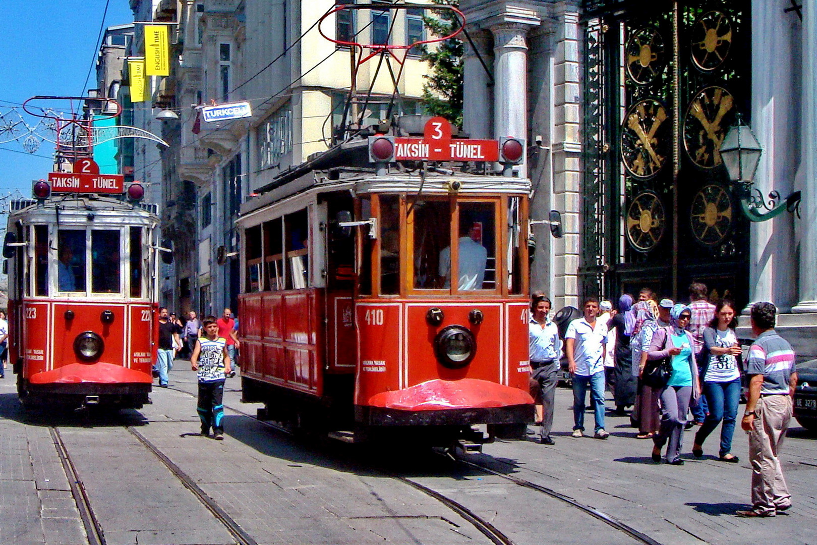 Istanbul, Historische Taksim-Tünel-Tram
