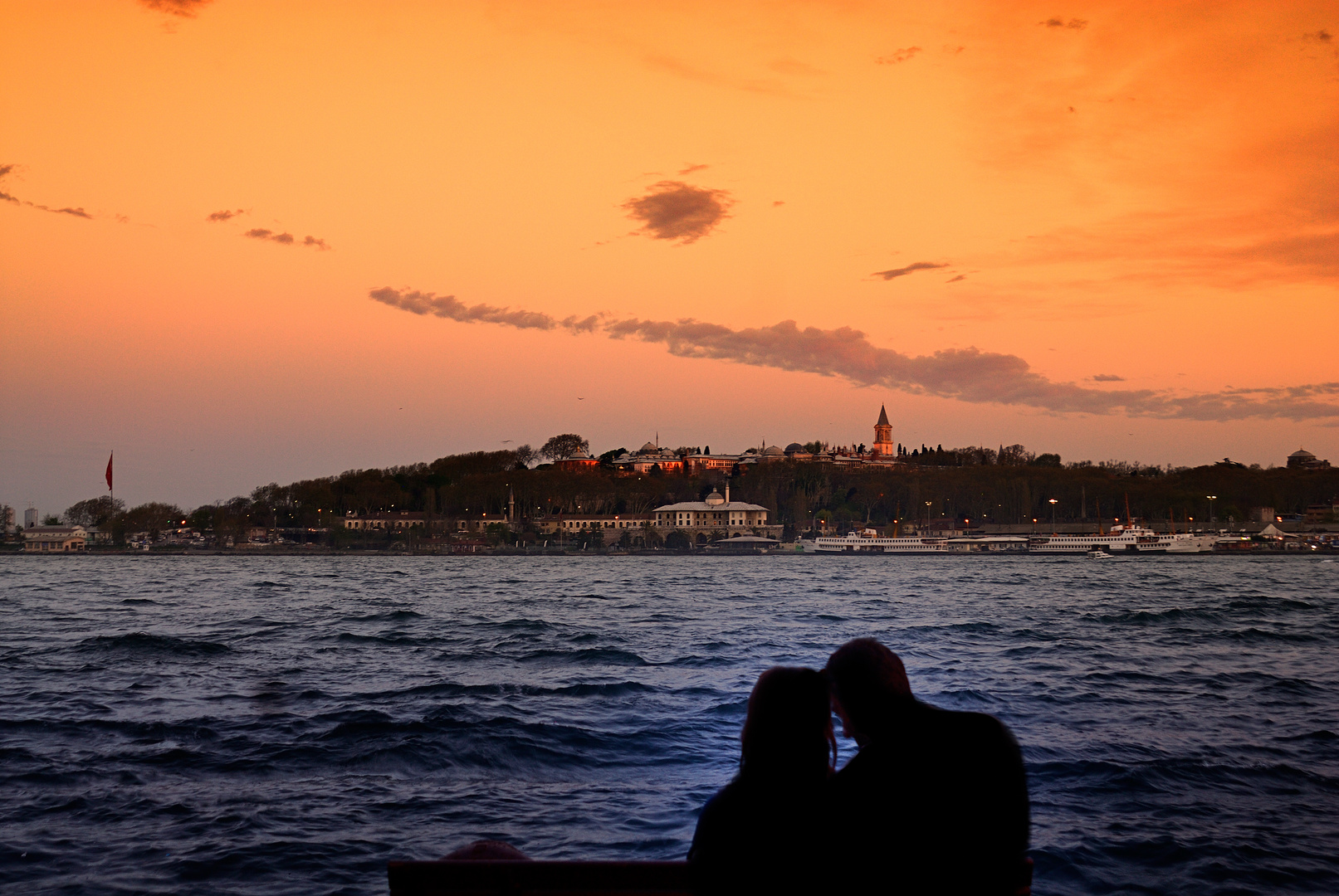 Istanbul im Abendlicht