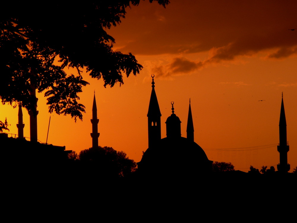 Istanbul im Dämmerlicht