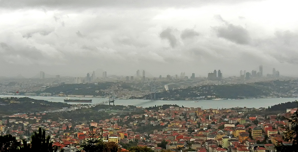 Istanbul im Regen