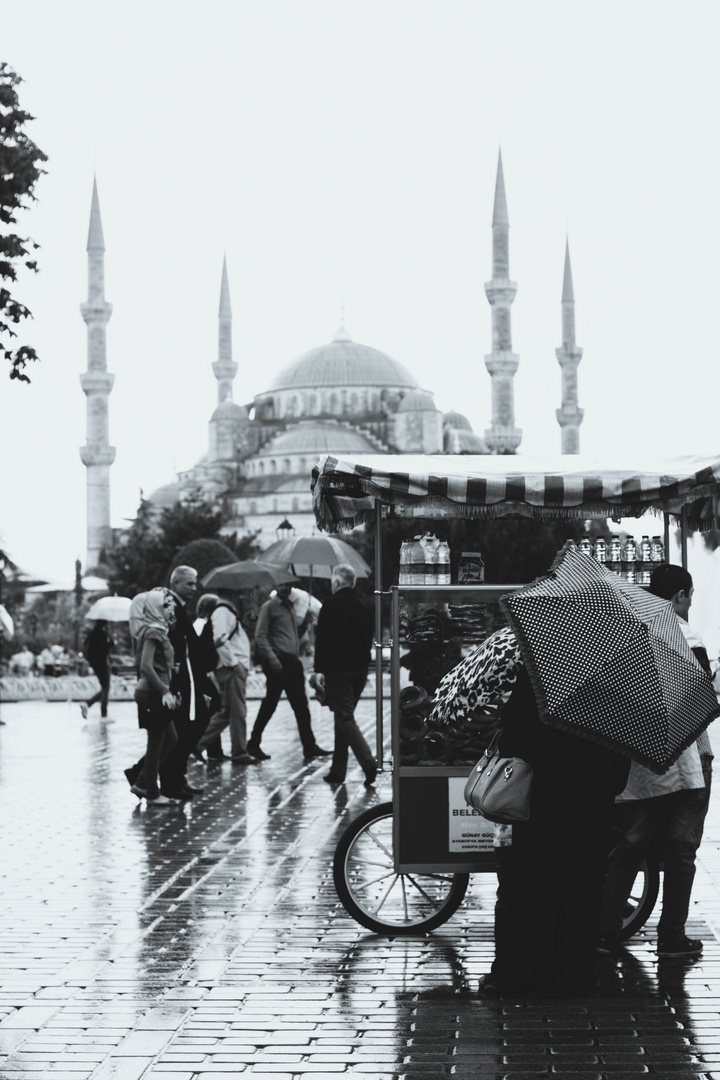 Istanbul im Regen