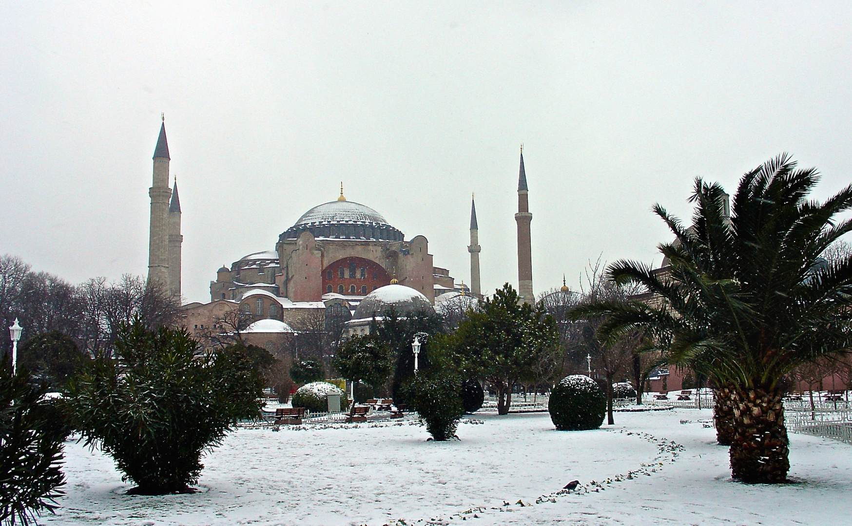 Istanbul im Schnee (2)