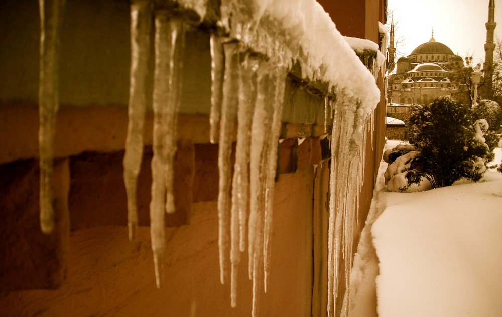 istanbul im schnee :))