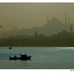 Istanbul in the fog