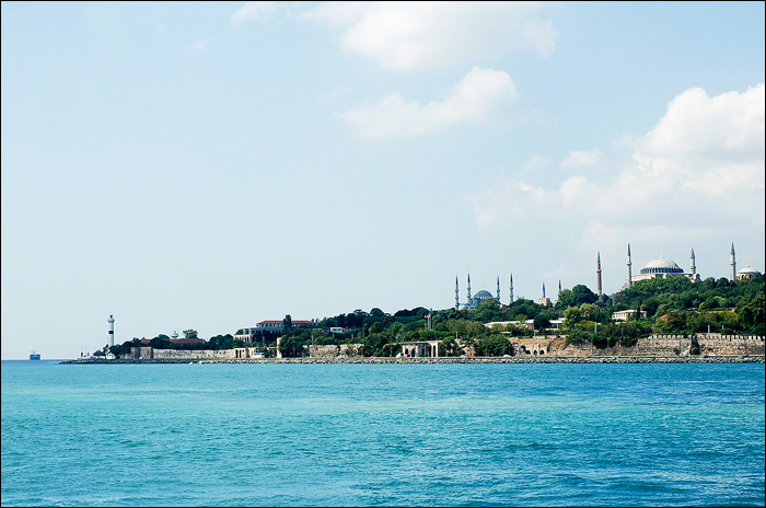 Istanbul: Marmara Meer - Blick auf das "Goldene Horn"