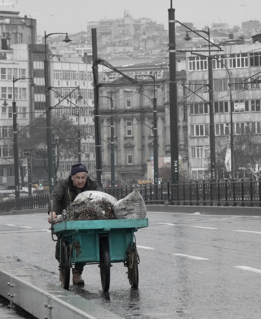 Istanbul, Mensch und Fahrzeug