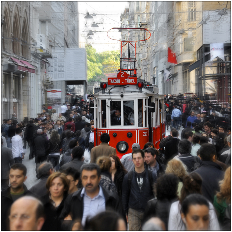 Istanbul • Nostaljik tramvay TW 223 ·