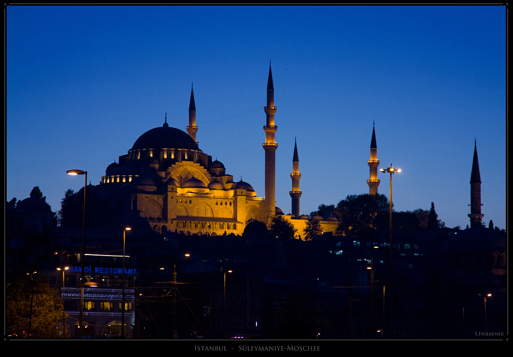 Istanbul - Süleymaniye-Moschee