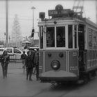 Istanbul: Tram von Taksim nach Tünel