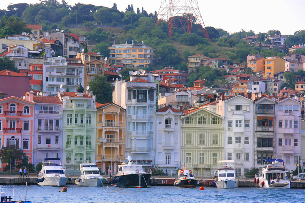 Istanbul. Turkey. View from Bosfor