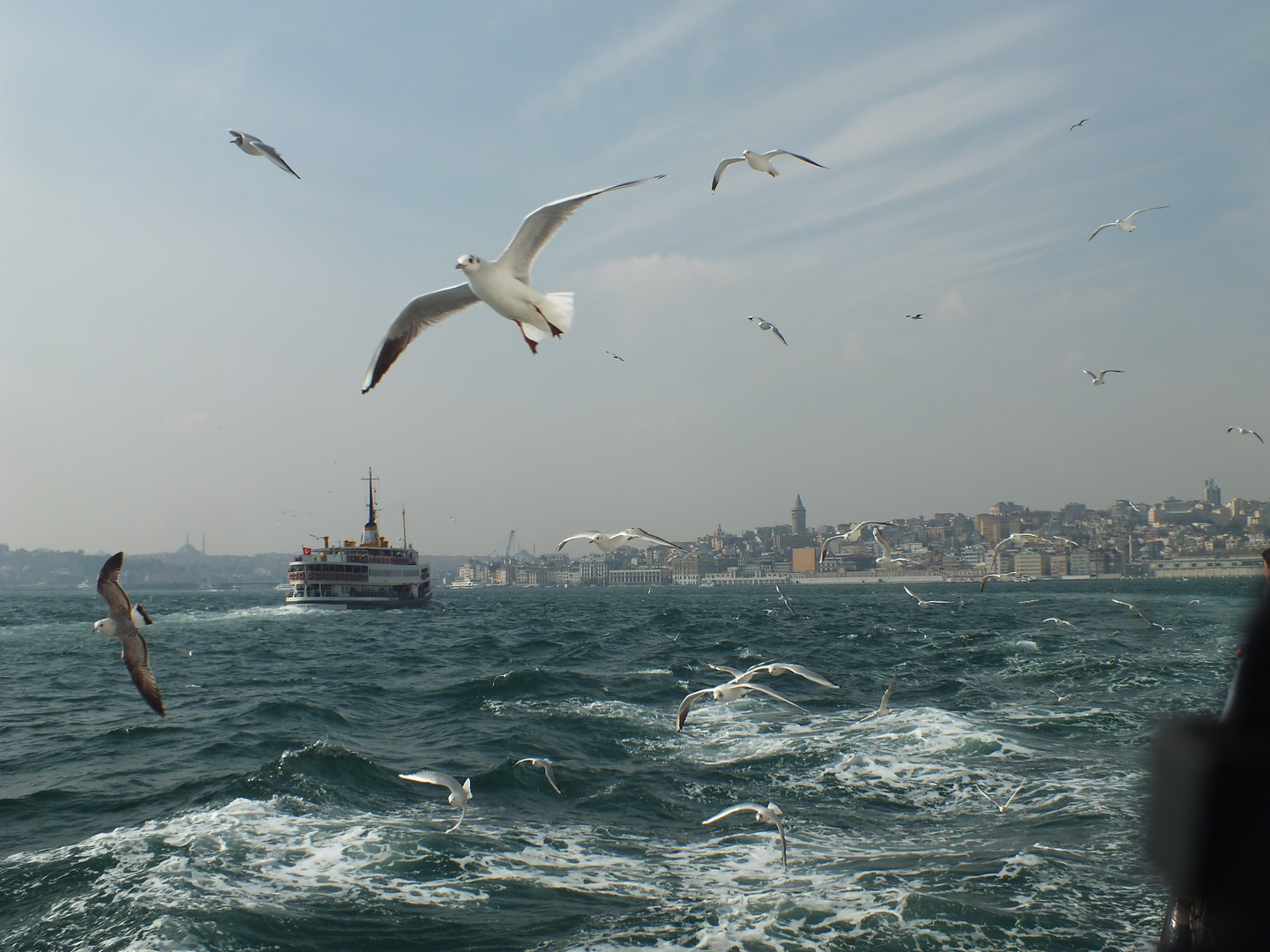 Istanbul, Überfahrt Bosporos