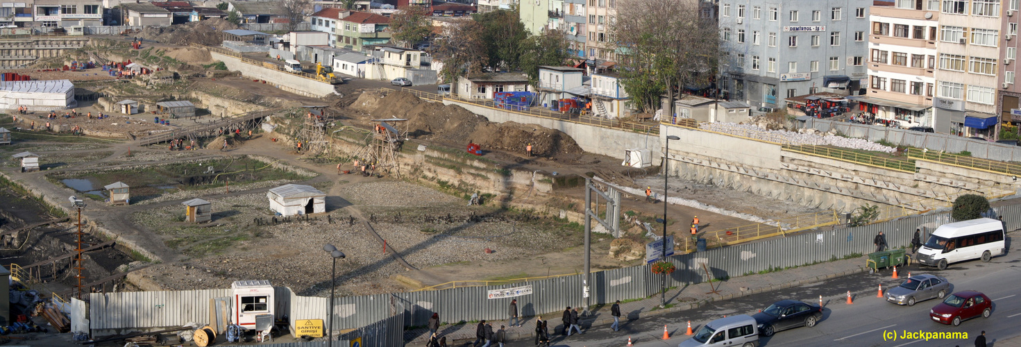 Istanbul - Yenikapi - Marmaray Projekt