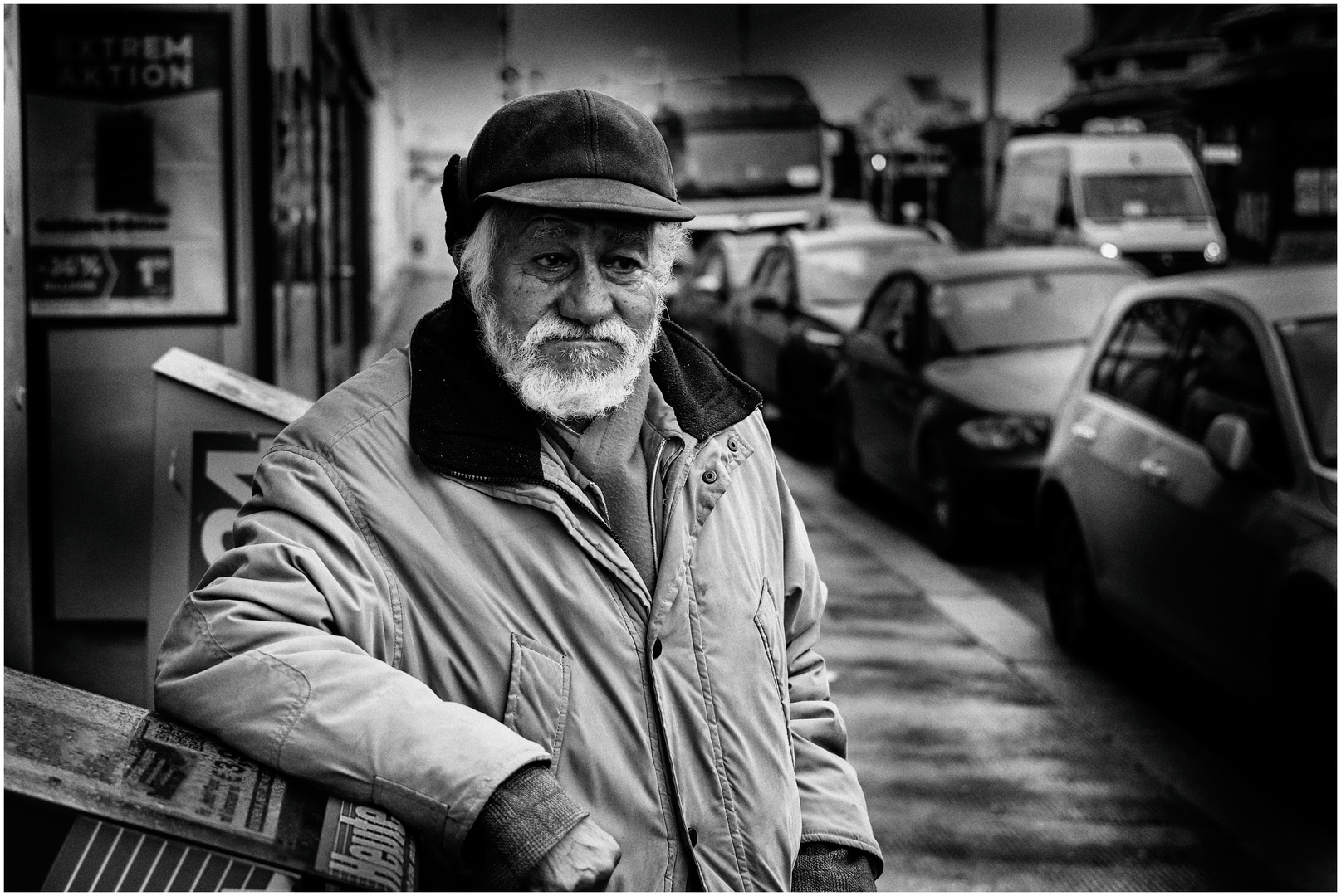 Istvan, ein Leben auf der Straße ( SW Variante) Foto & Bild fotos