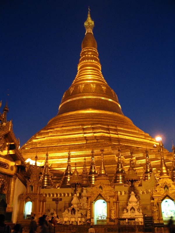 It is real Gold do you know, it is Big like a mountain,full of the gold, location in Myanmar, Yangon