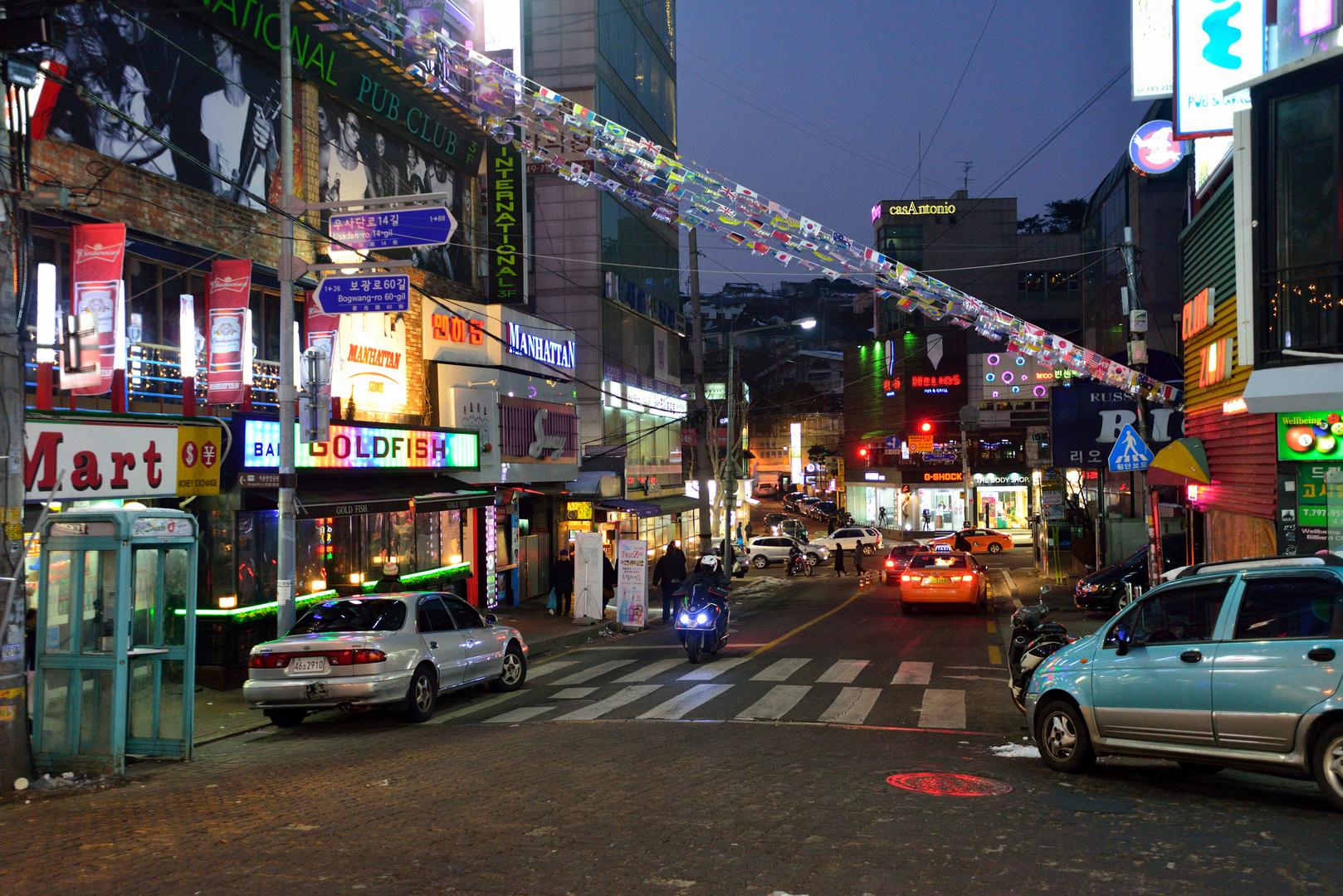 Itaewon Seoul Südkorea