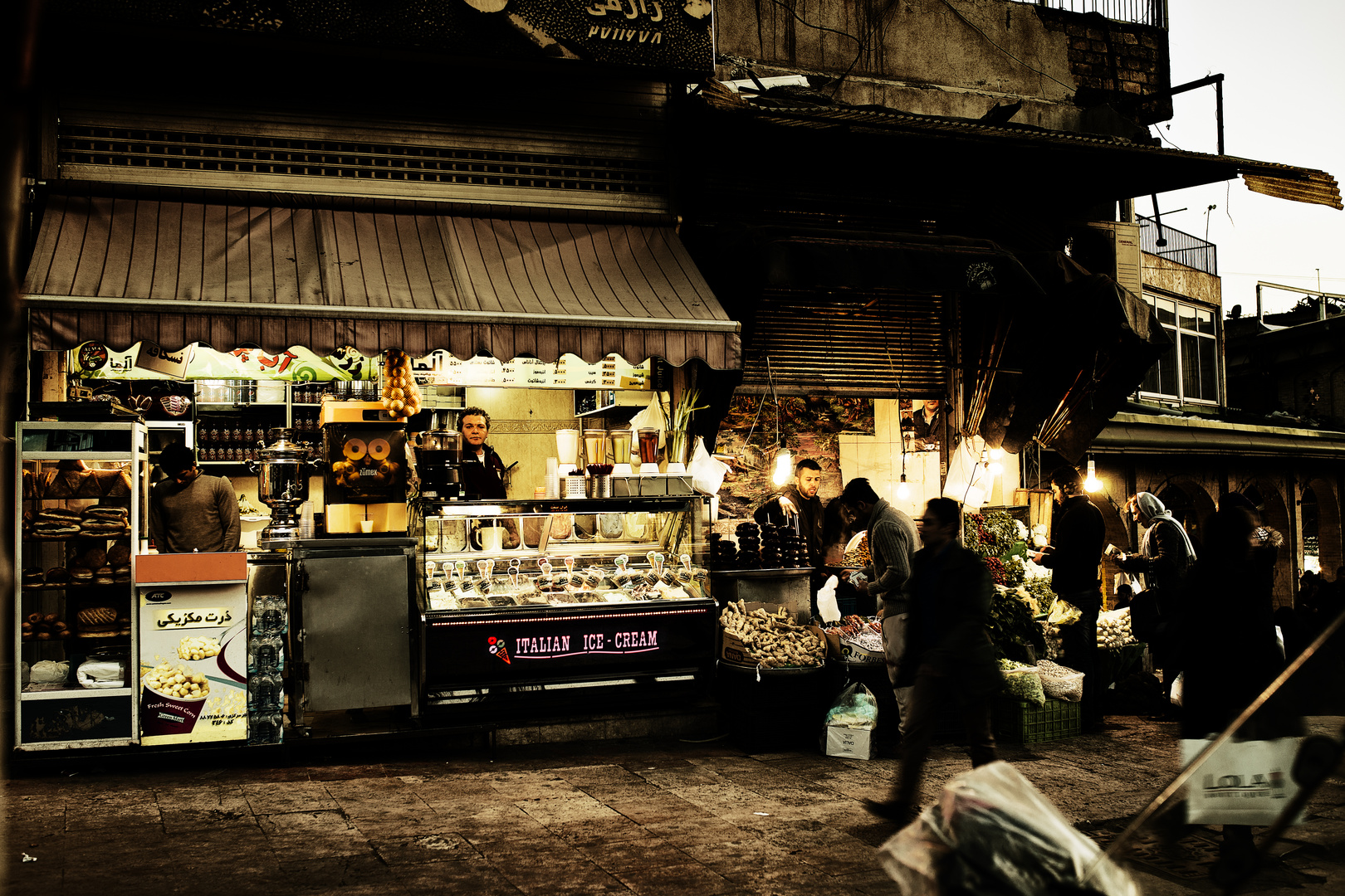 Italian Icecream in Iran