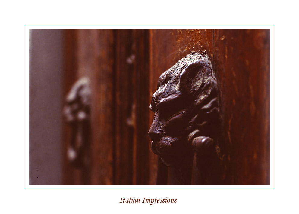 Italian Impressions - The Door Knob