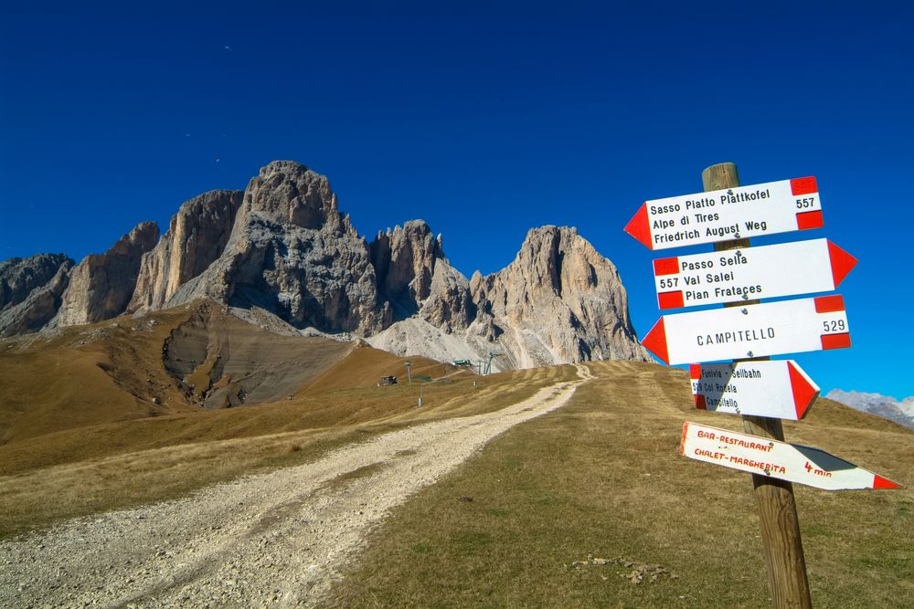 Italien 2010: Südtirol, Dolomiten, Langkofel