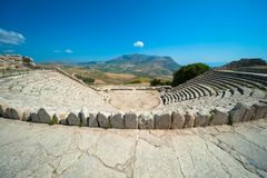 Italien 2015: Sizilien, Segesta, antikes Theater