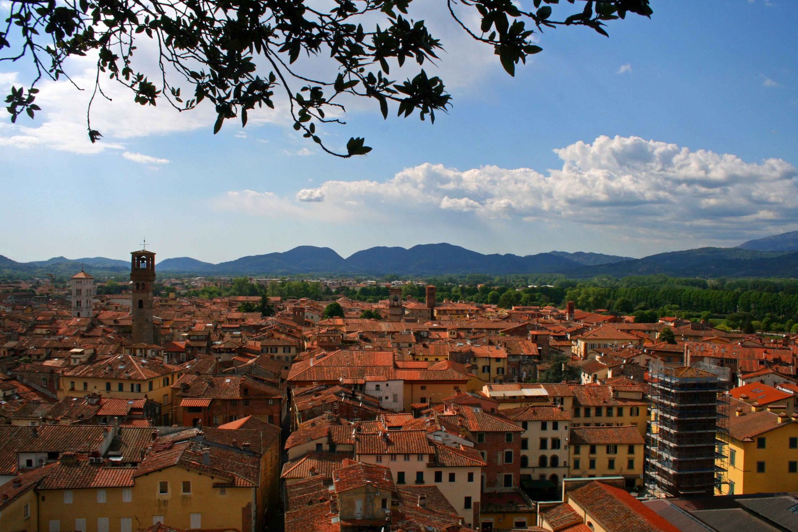 Italien 2017 Lucca in der Toskana.