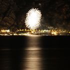 Italien - Feuerwerk am Gardasee